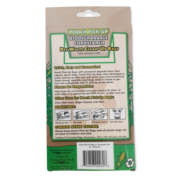 Pet Waste Disposable Pick Up Bags - Picture 2 of 3